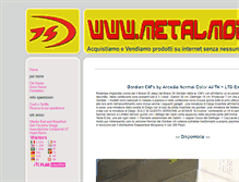 Tablet Screenshot of metalmodel.it